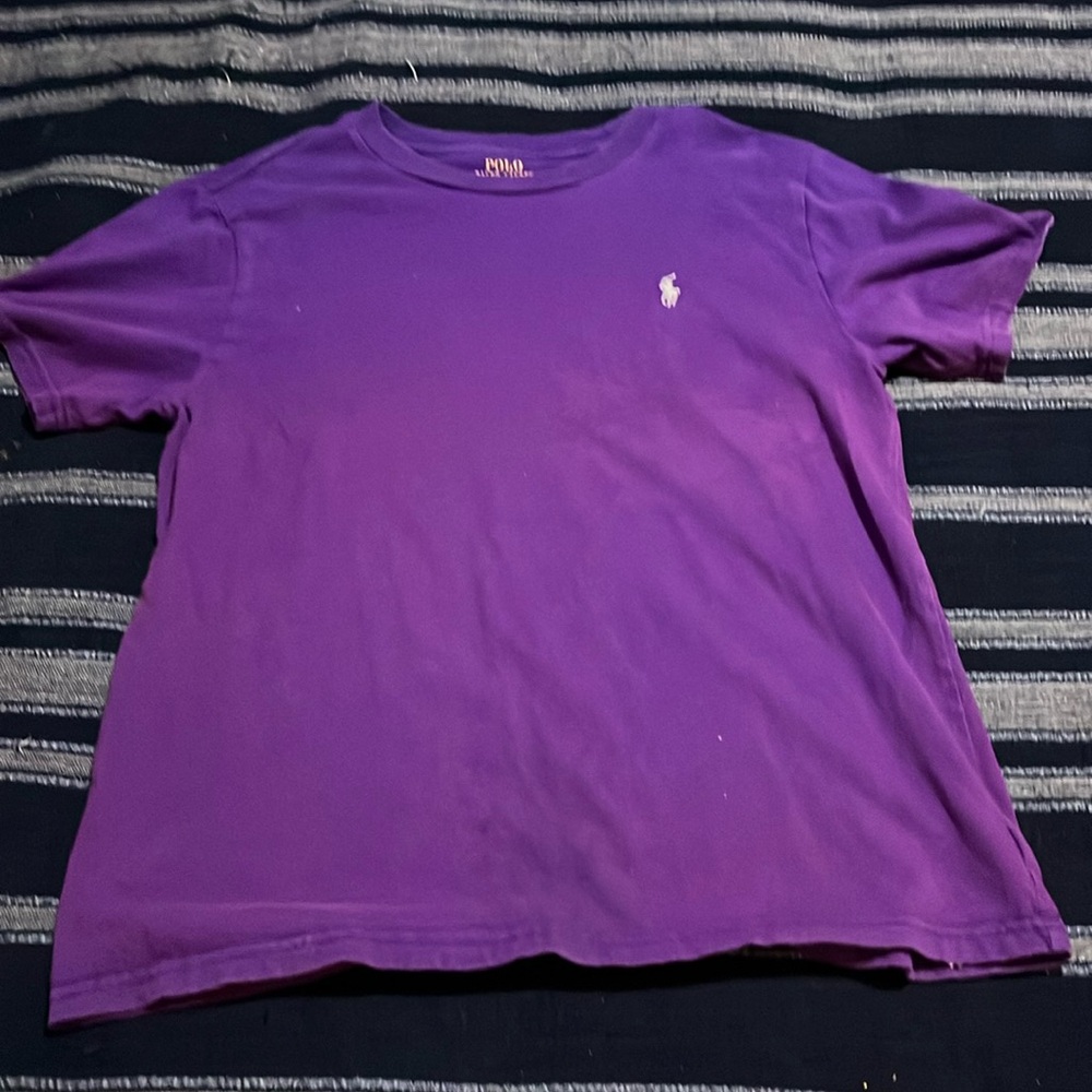 Polo purple and black